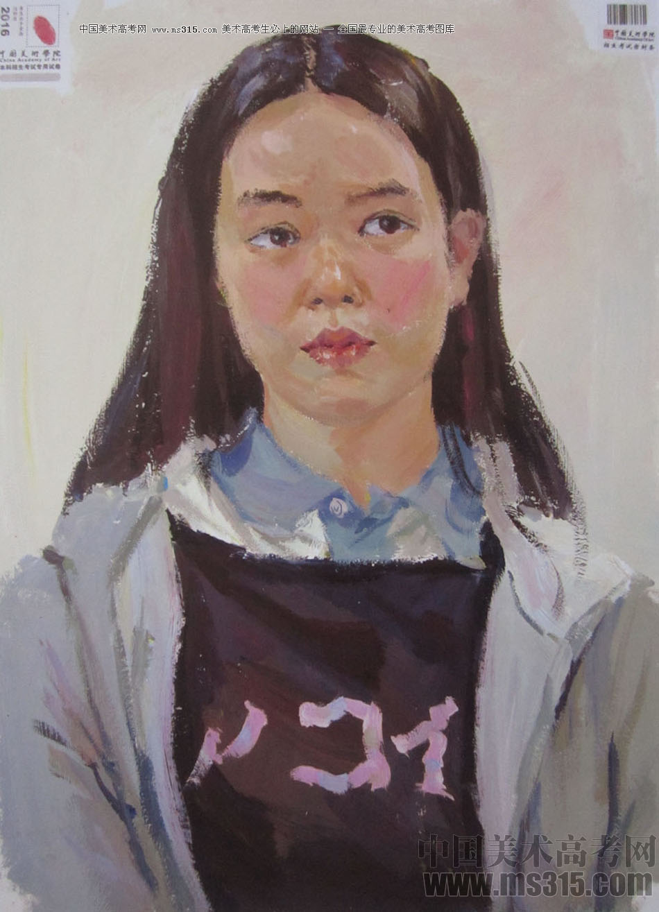 2016中国美术学院色彩高分试卷24