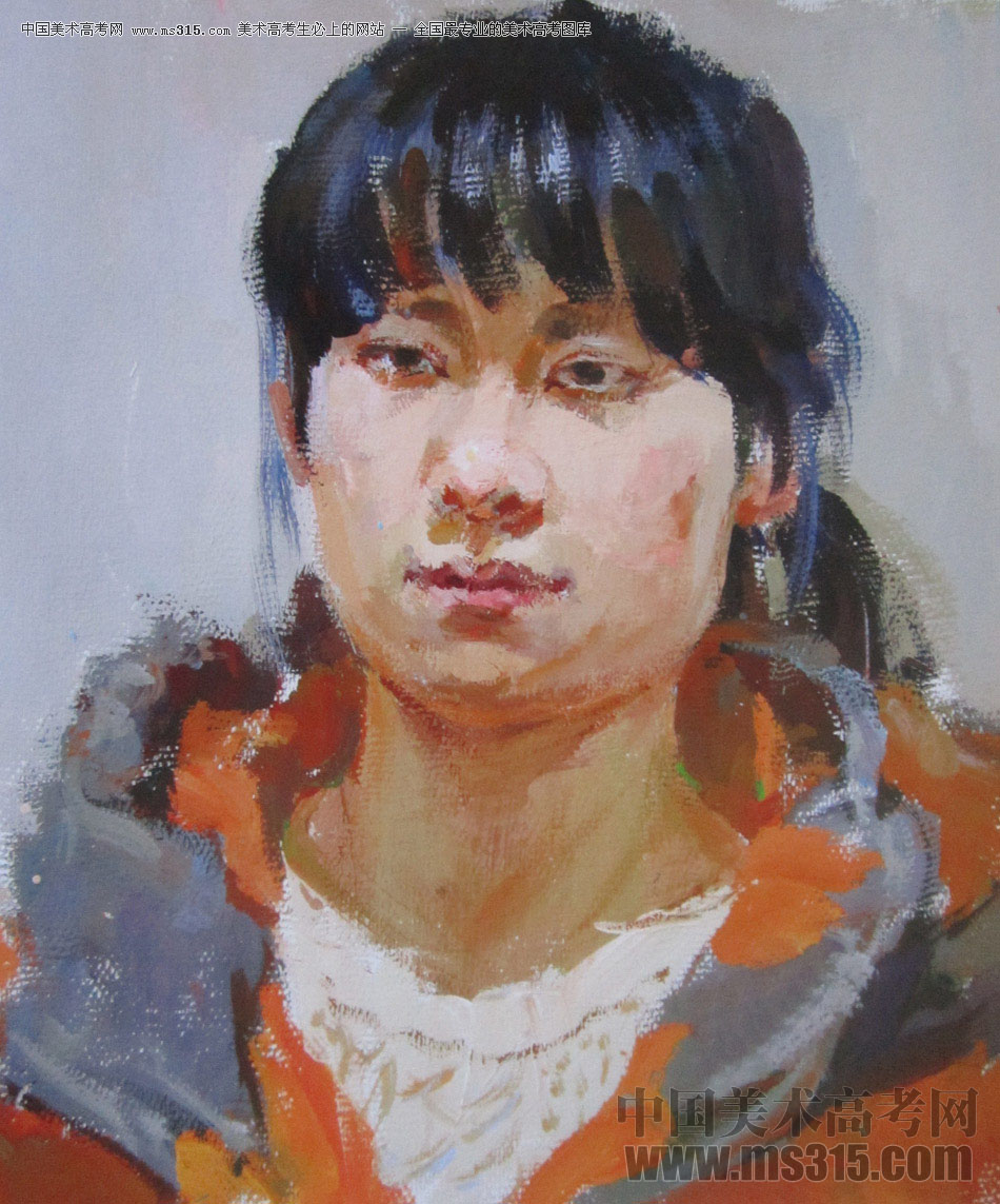 2016年西安美术学院色彩优秀试卷4