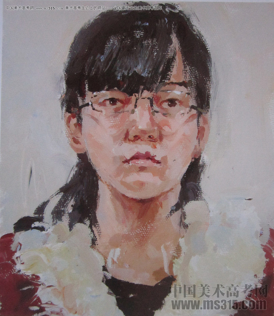 2016年西安美术学院色彩优秀试卷24