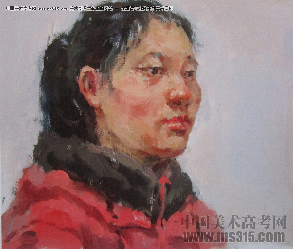 2016年西安美术学院色彩优秀试卷33