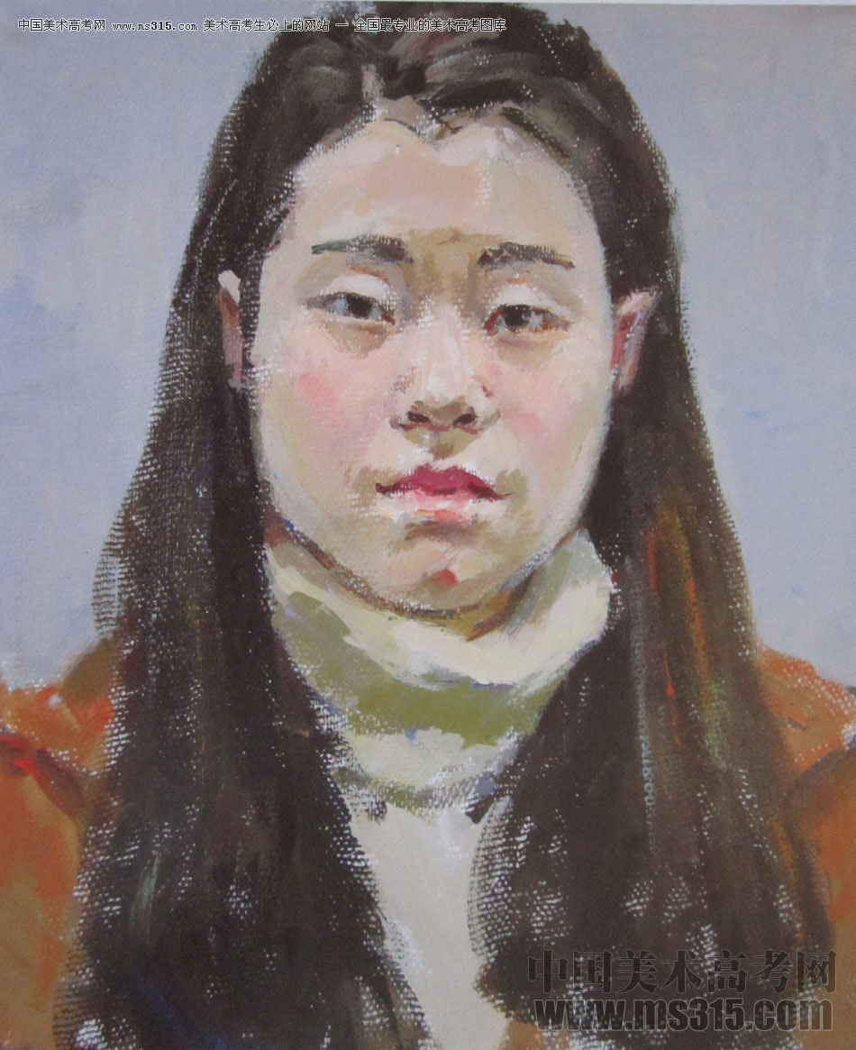 2016年西安美术学院色彩优秀试卷44