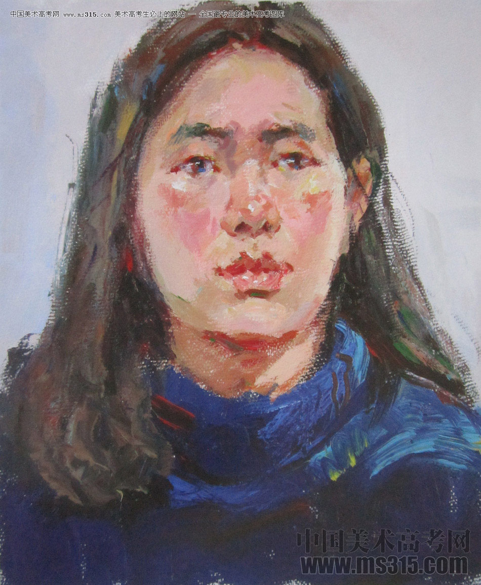 2016年西安美术学院色彩优秀试卷45