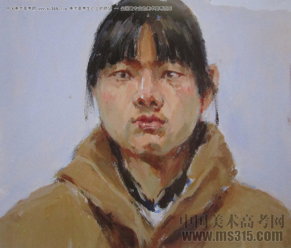 2016年西安美术学院色彩优秀试卷52