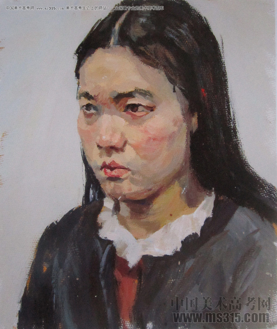 2016年西安美术学院色彩优秀试卷55