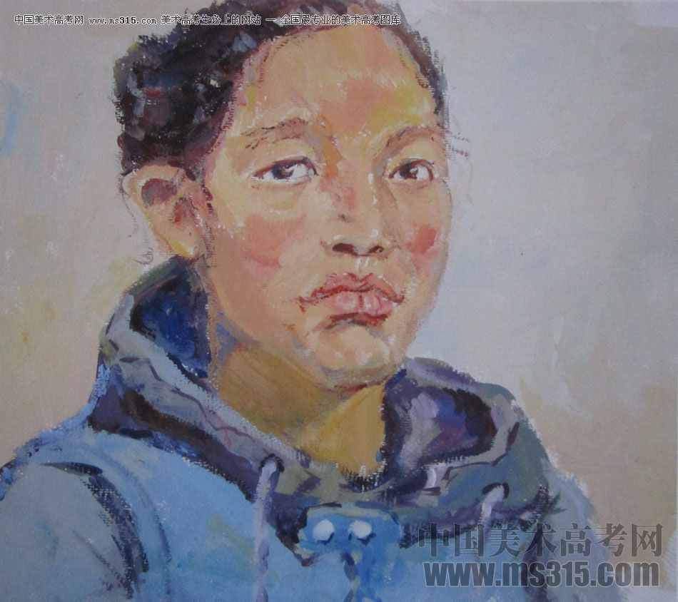 2016年西安美术学院色彩优秀试卷81