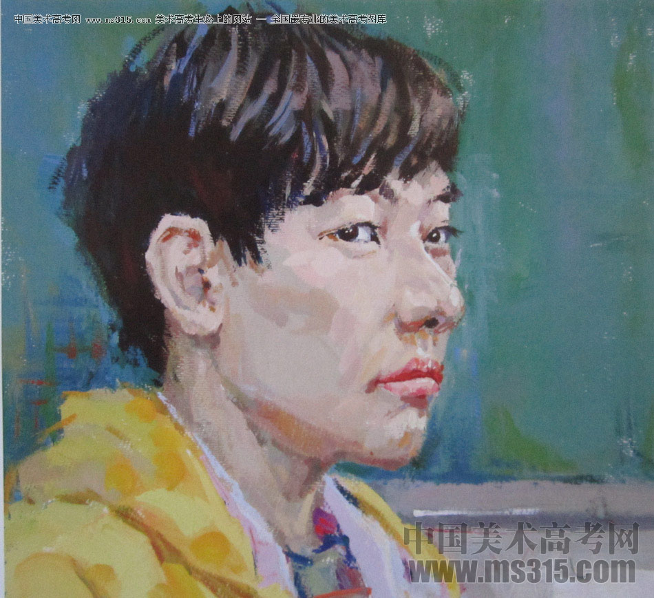 2016年西安美术学院色彩优秀试卷97