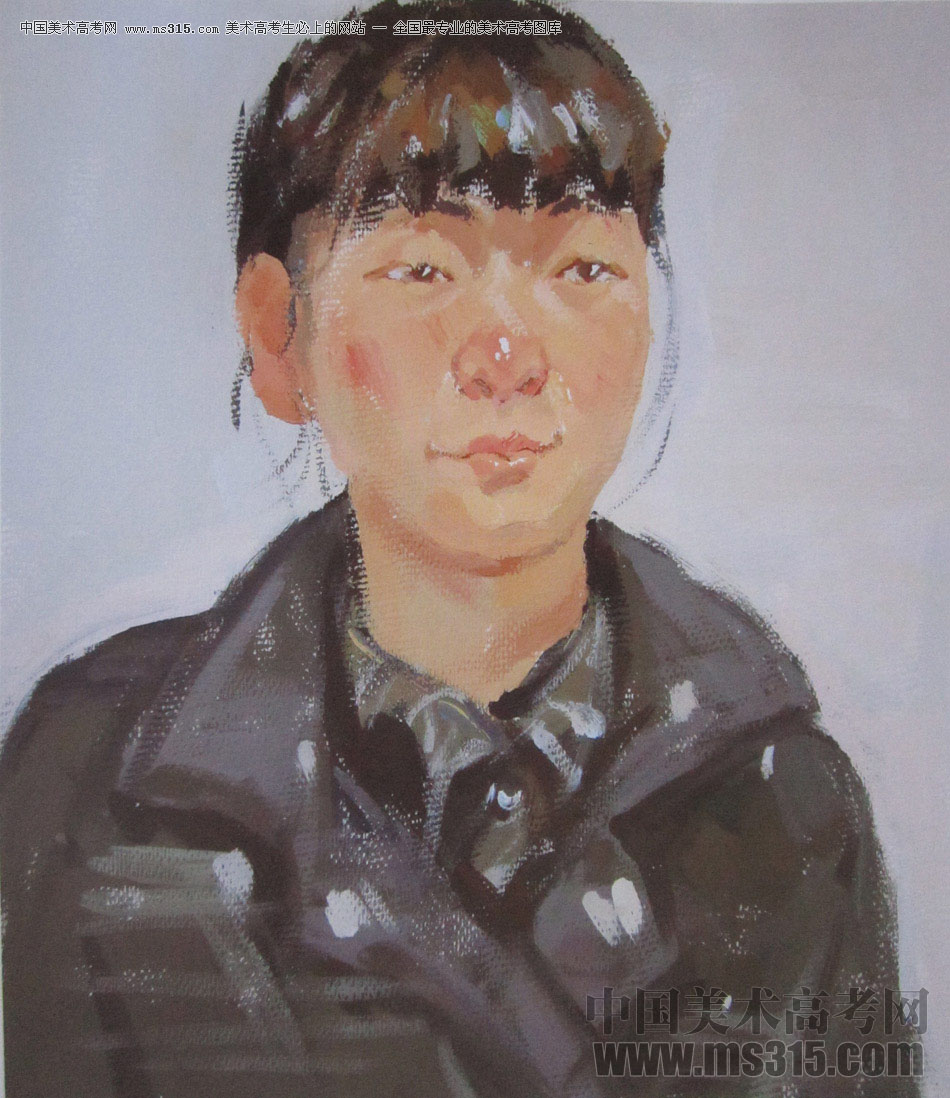 2016年西安美术学院色彩优秀试卷95