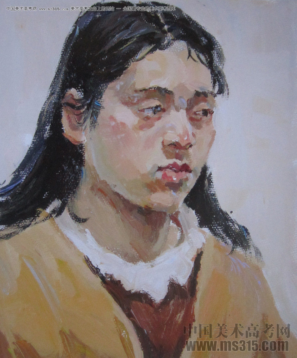 2016年西安美术学院色彩优秀试卷100