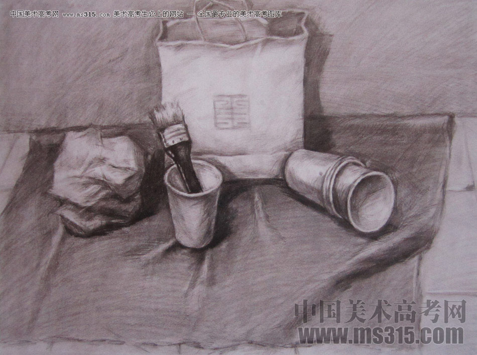 2016年西安美术学院素描优秀试卷10