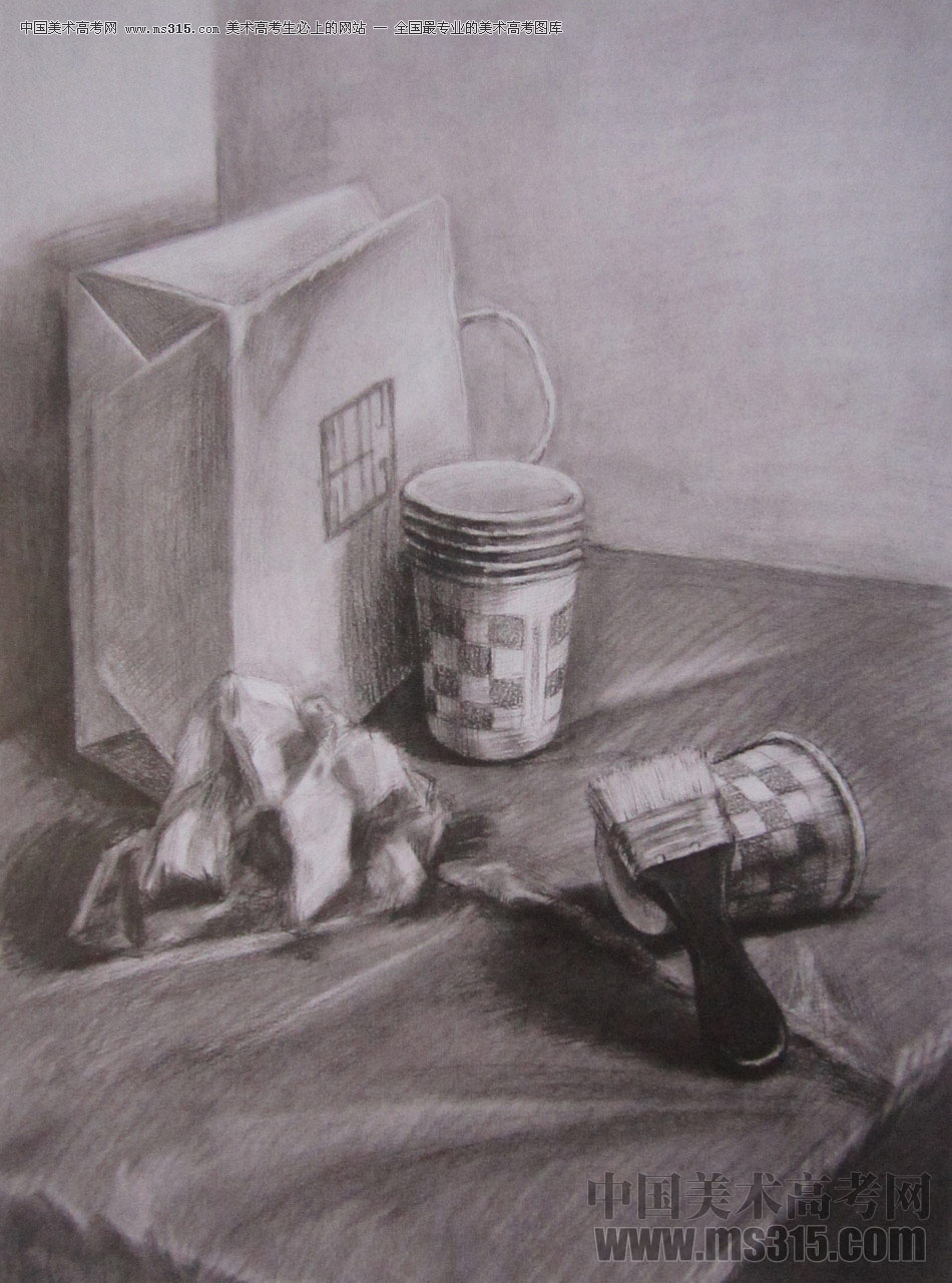 2016年西安美术学院素描优秀试卷29