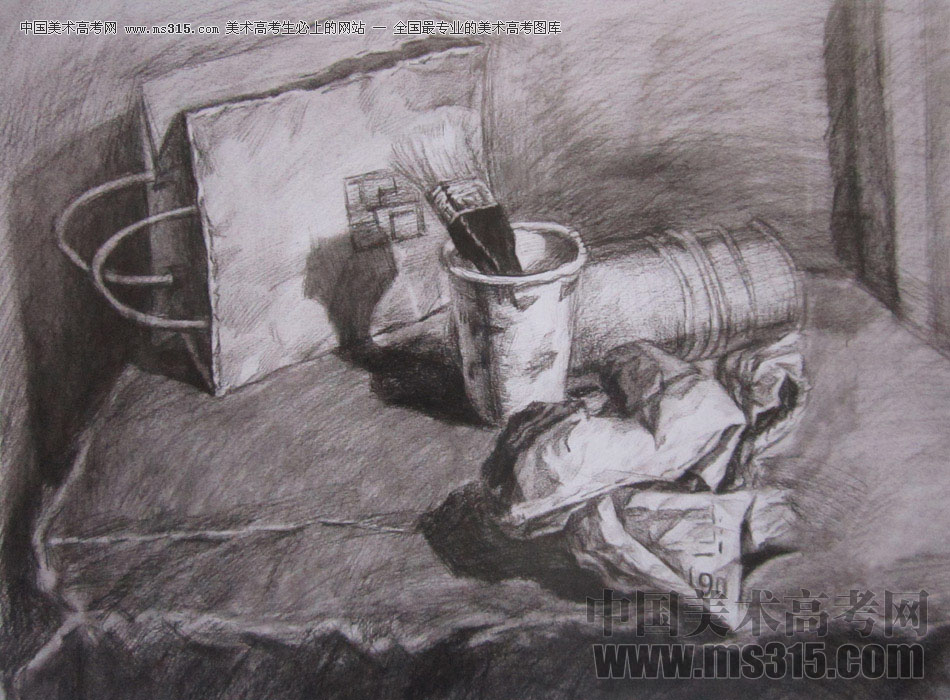 2016年西安美术学院素描优秀试卷63
