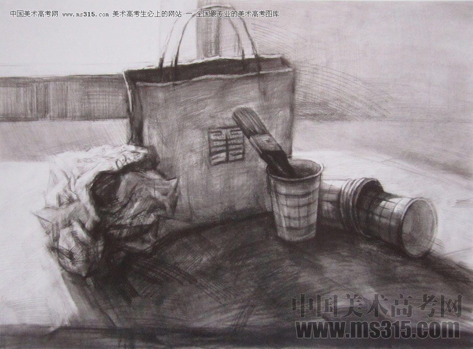 2016年西安美术学院素描优秀试卷64