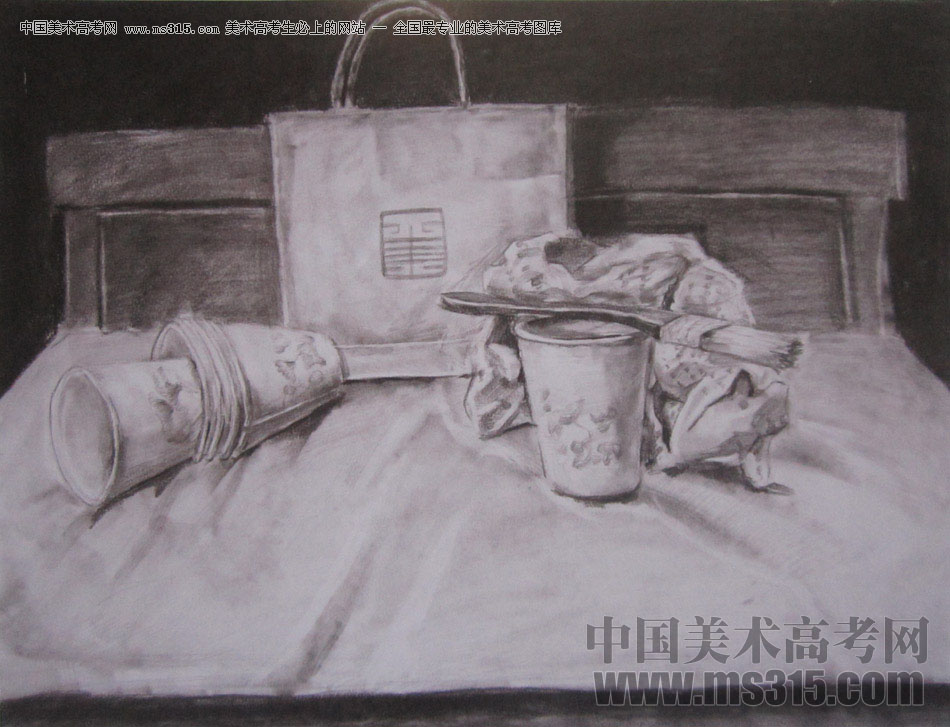 2016年西安美术学院素描优秀试卷67