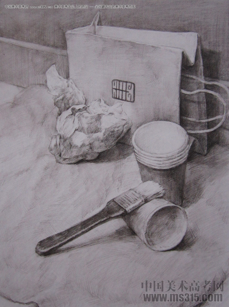 2016年西安美术学院素描优秀试卷69