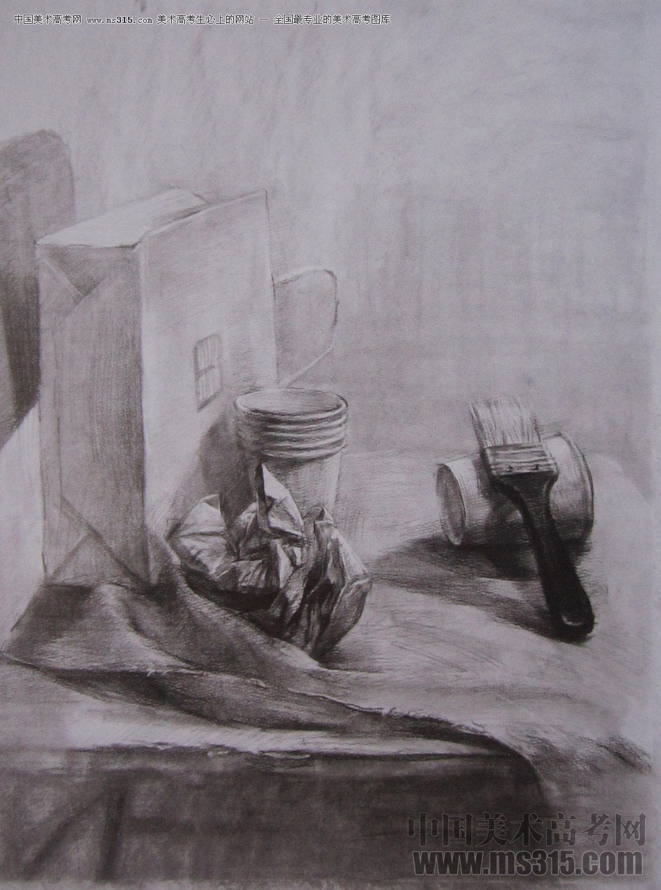 2016年西安美术学院素描优秀试卷72