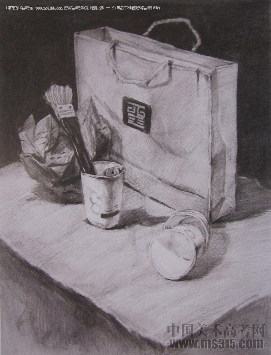 2016年西安美术学院素描优秀试卷71