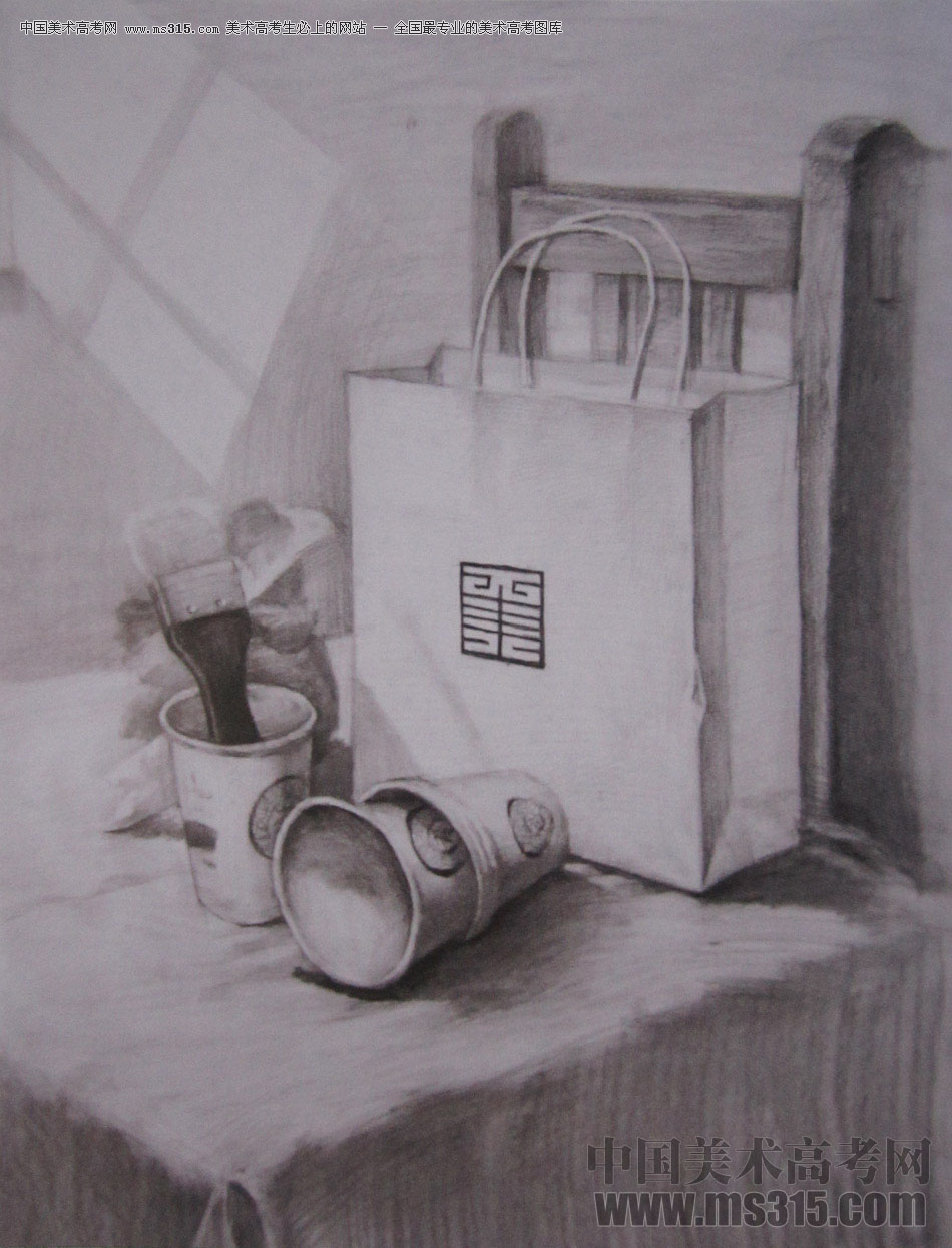 2016年西安美术学院素描优秀试卷80