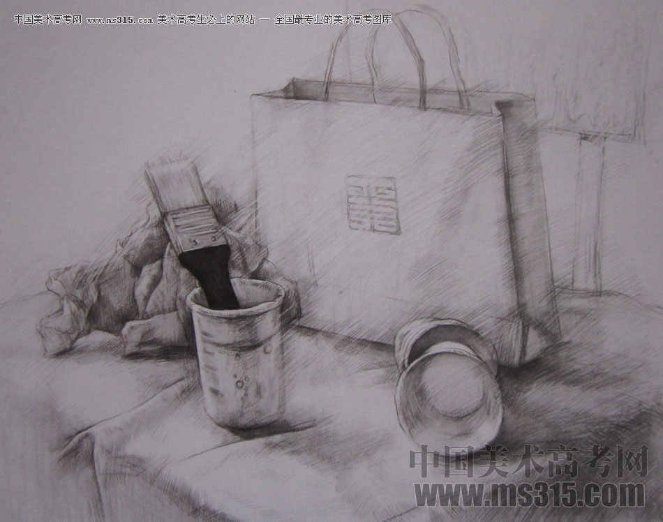 2016年西安美术学院素描优秀试卷82
