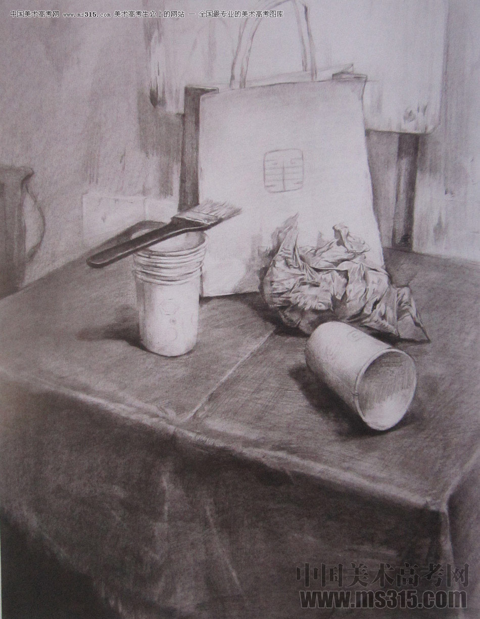 2016年西安美术学院素描优秀试卷81