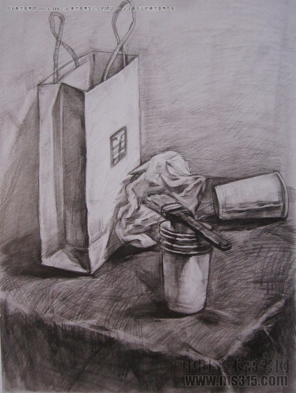 2016年西安美术学院素描优秀试卷87