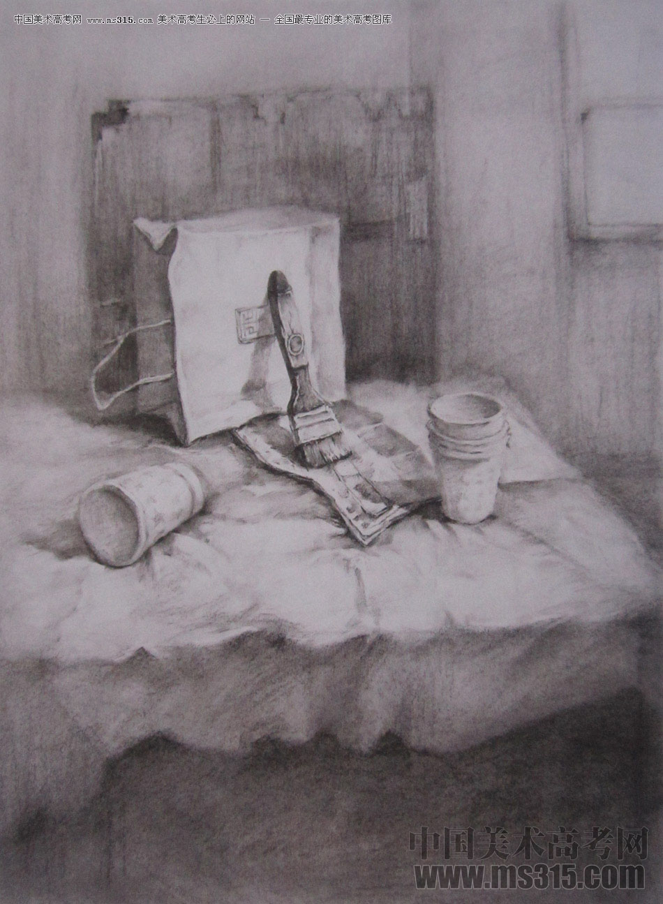 2016年西安美术学院素描优秀试卷96