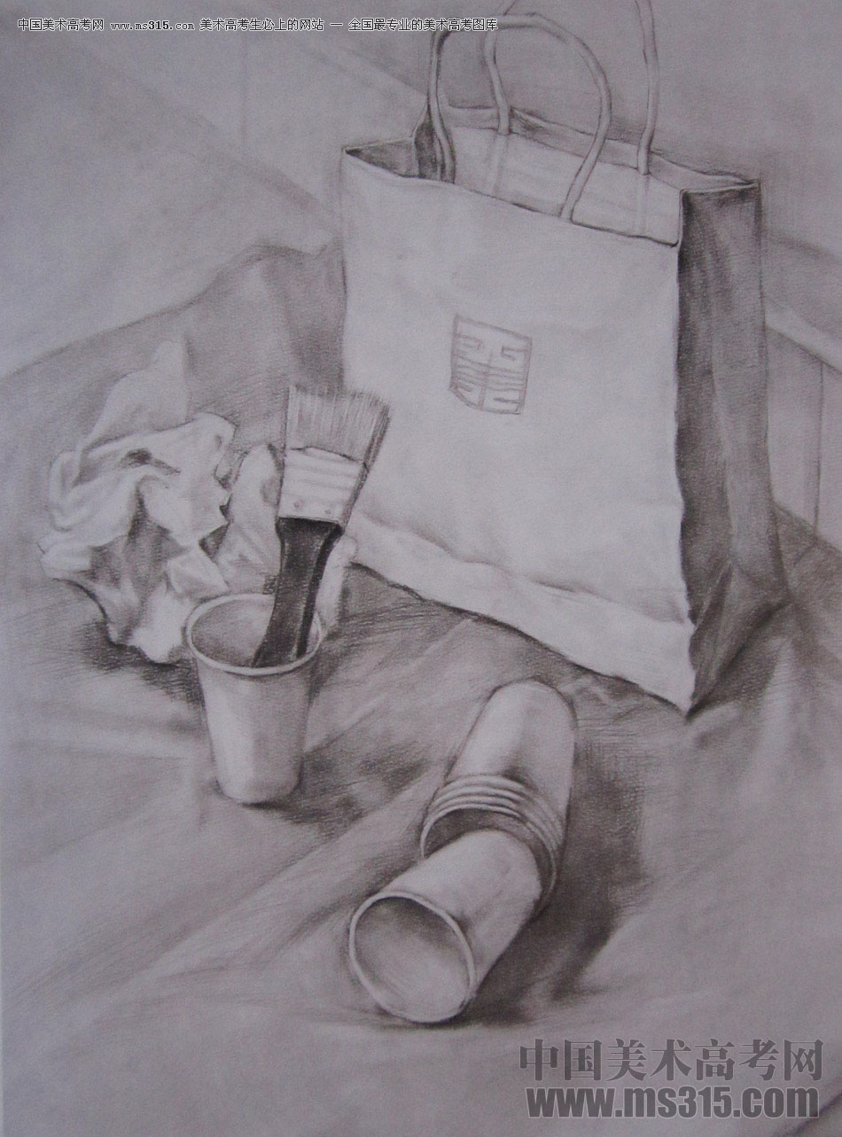2016年西安美术学院素描优秀试卷51