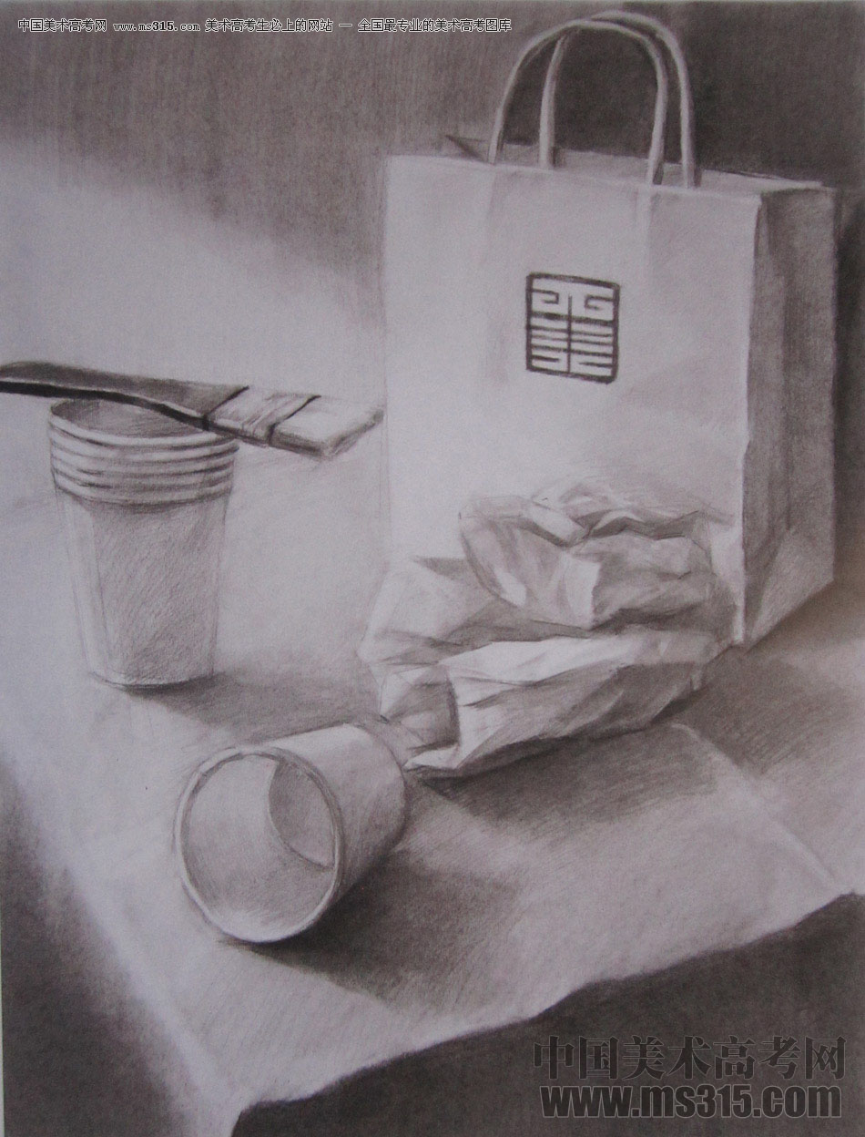 2016年西安美术学院素描优秀试卷62