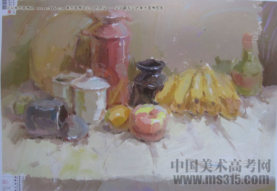 2017年中国美术学院色彩优秀试卷35