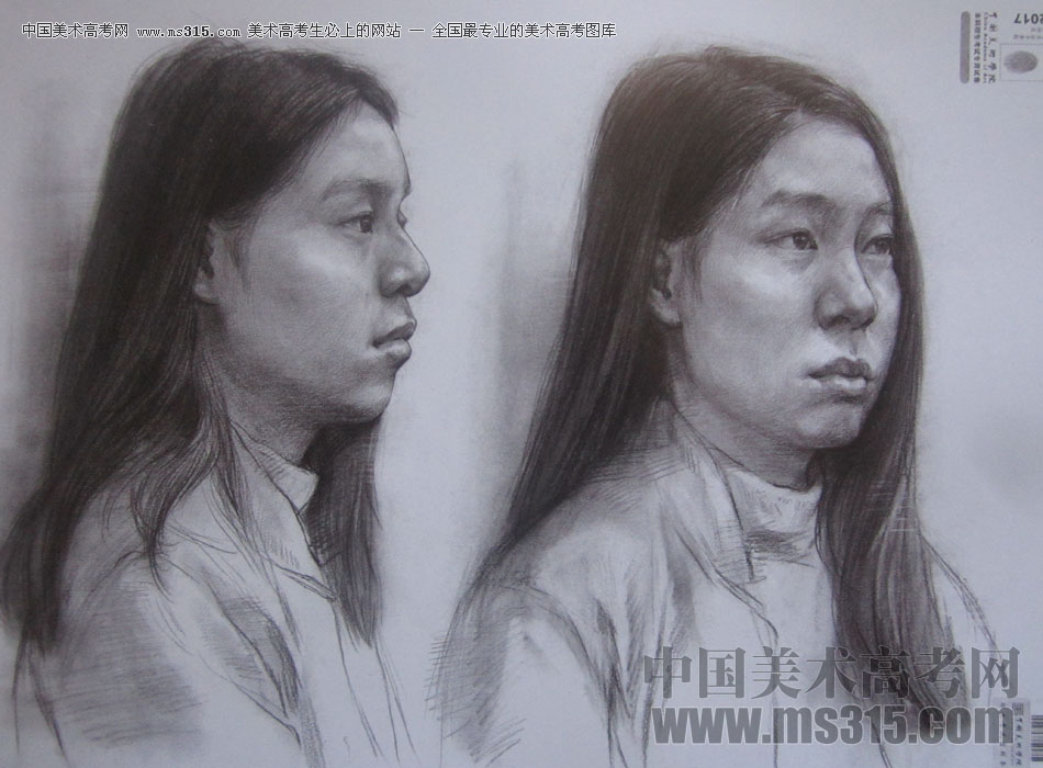 2017年中国美术学院素描优秀试卷2