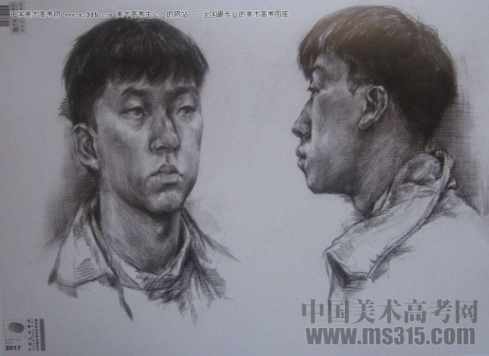 2017年中国美术学院素描优秀试卷50