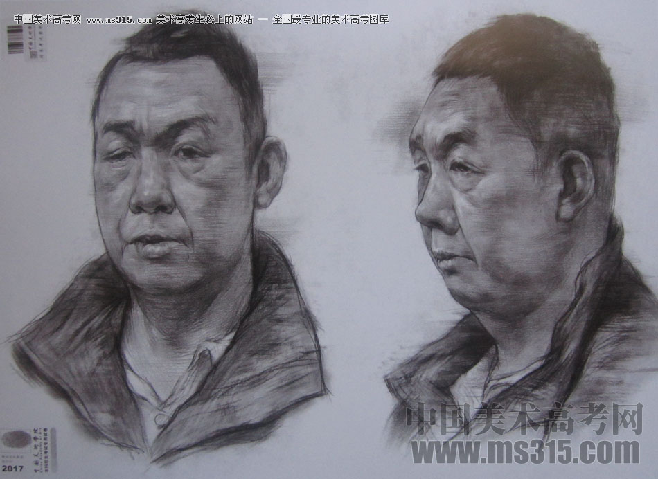 2017年中国美术学院素描优秀试卷58