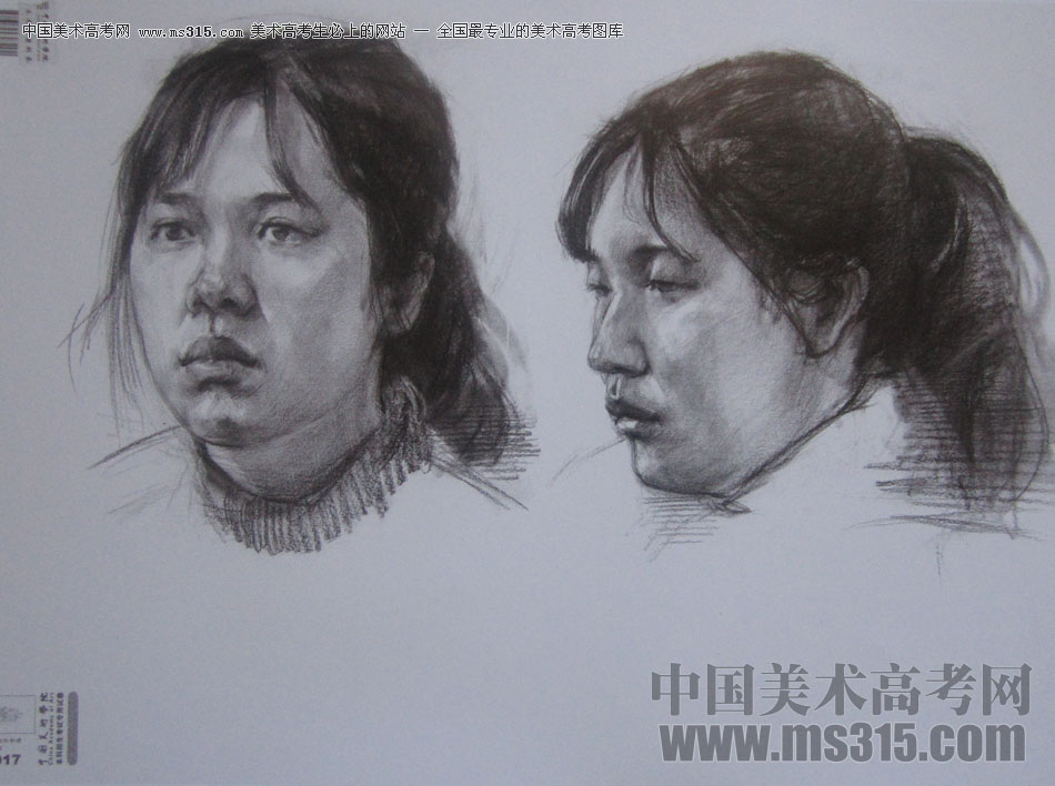 2017年中国美术学院素描优秀试卷59