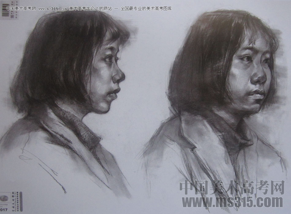 2017年中国美术学院素描优秀试卷76