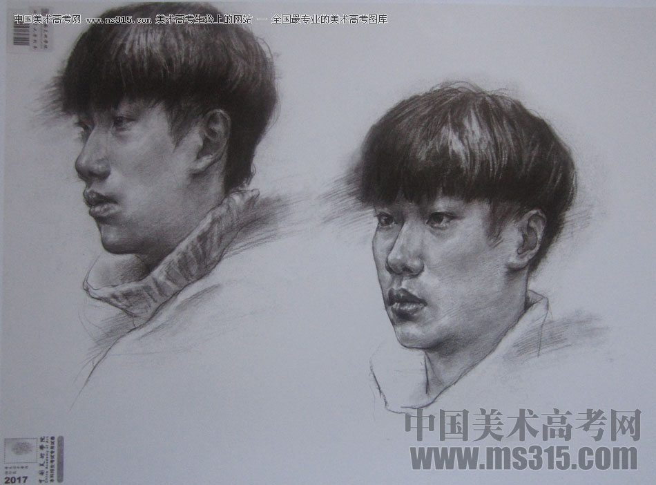 2017年中国美术学院素描优秀试卷77