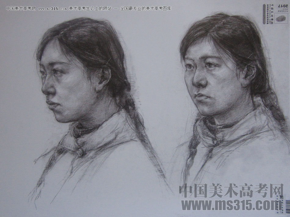 2017年中国美术学院素描优秀试卷79