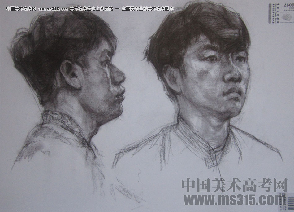 2017年中国美术学院素描优秀试卷78