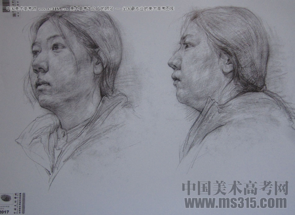 2017年中国美术学院素描优秀试卷27