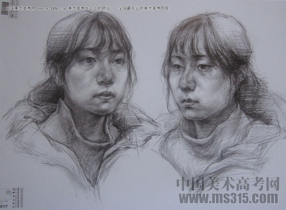 2017年中国美术学院素描优秀试卷29