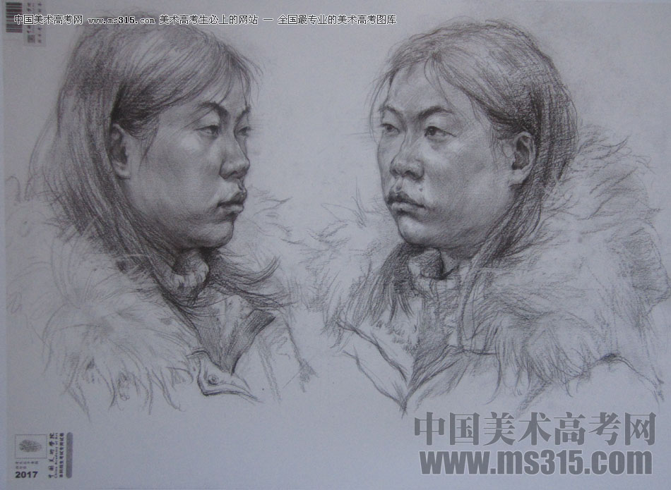 2017年中国美术学院素描优秀试卷31