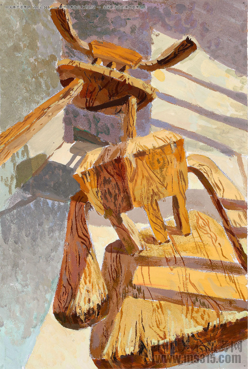 北京博艺画室建筑作品展示1