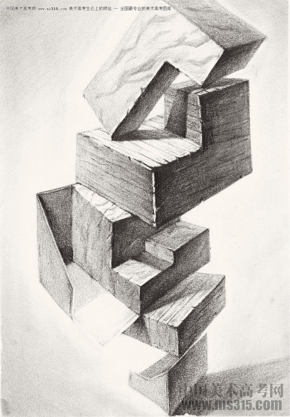 北京博艺画室建筑作品展示3