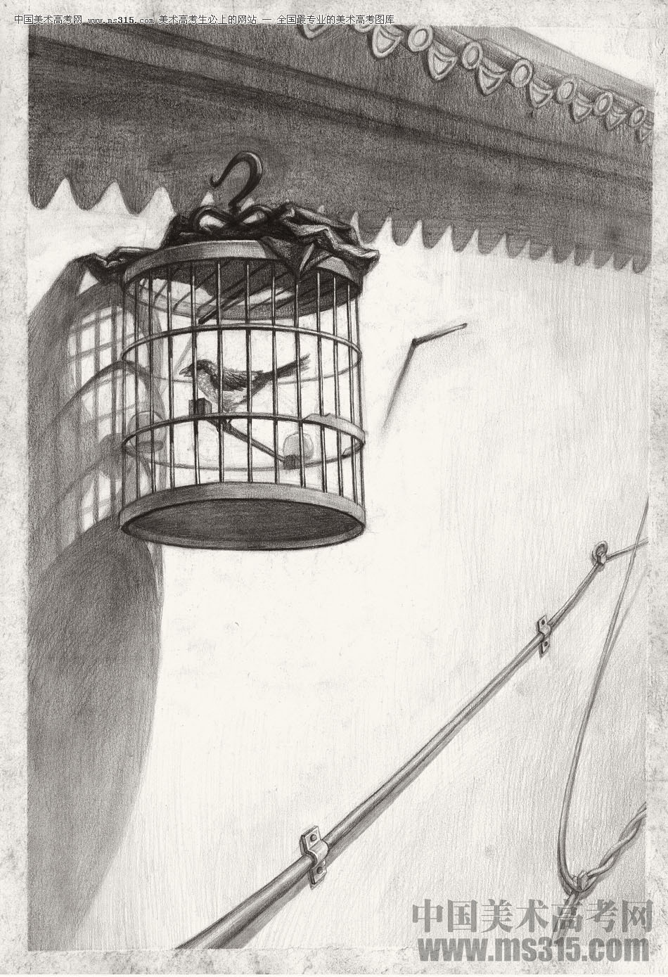 北京博艺画室清华素描展示2