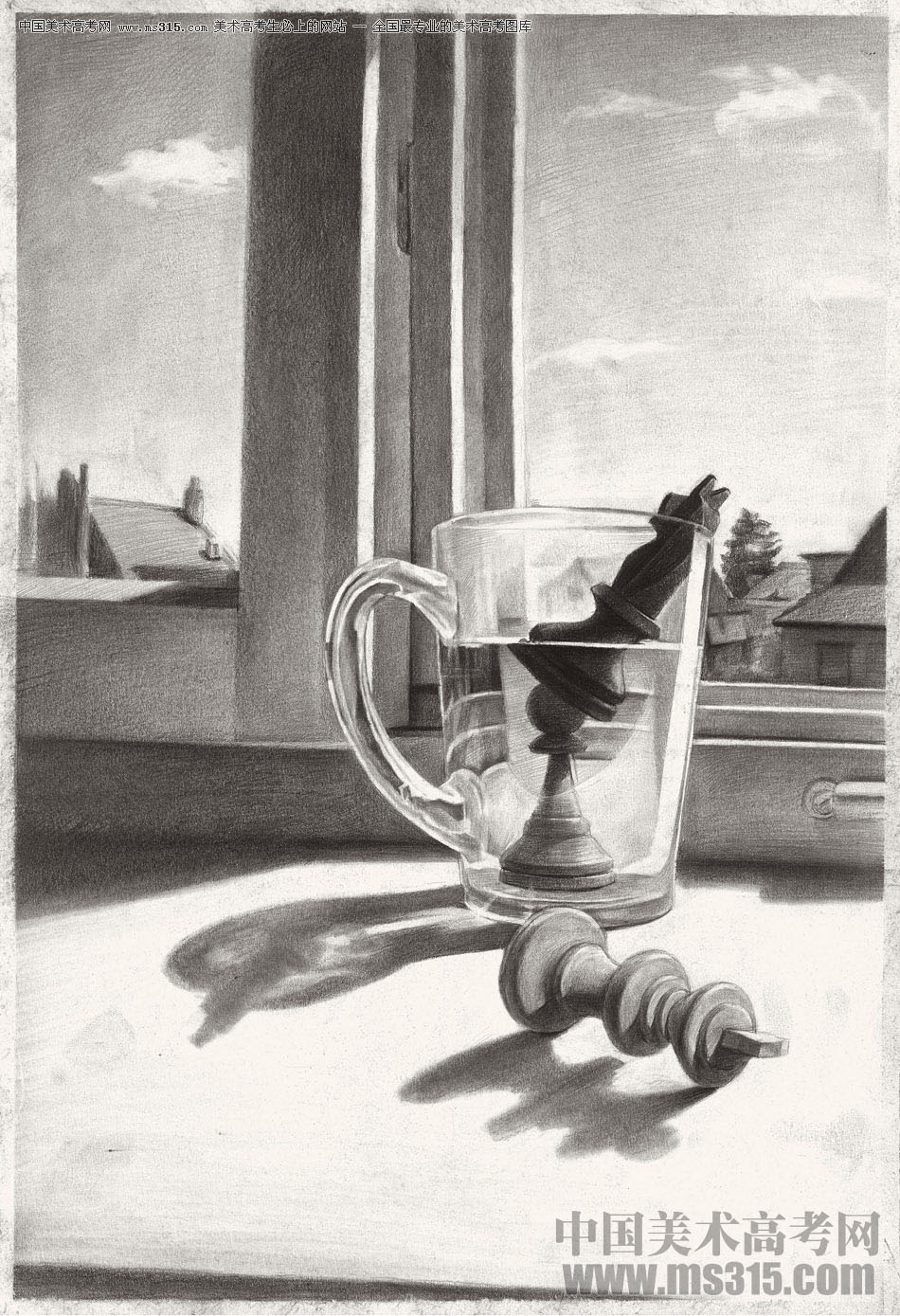 北京博艺画室清华素描展示3