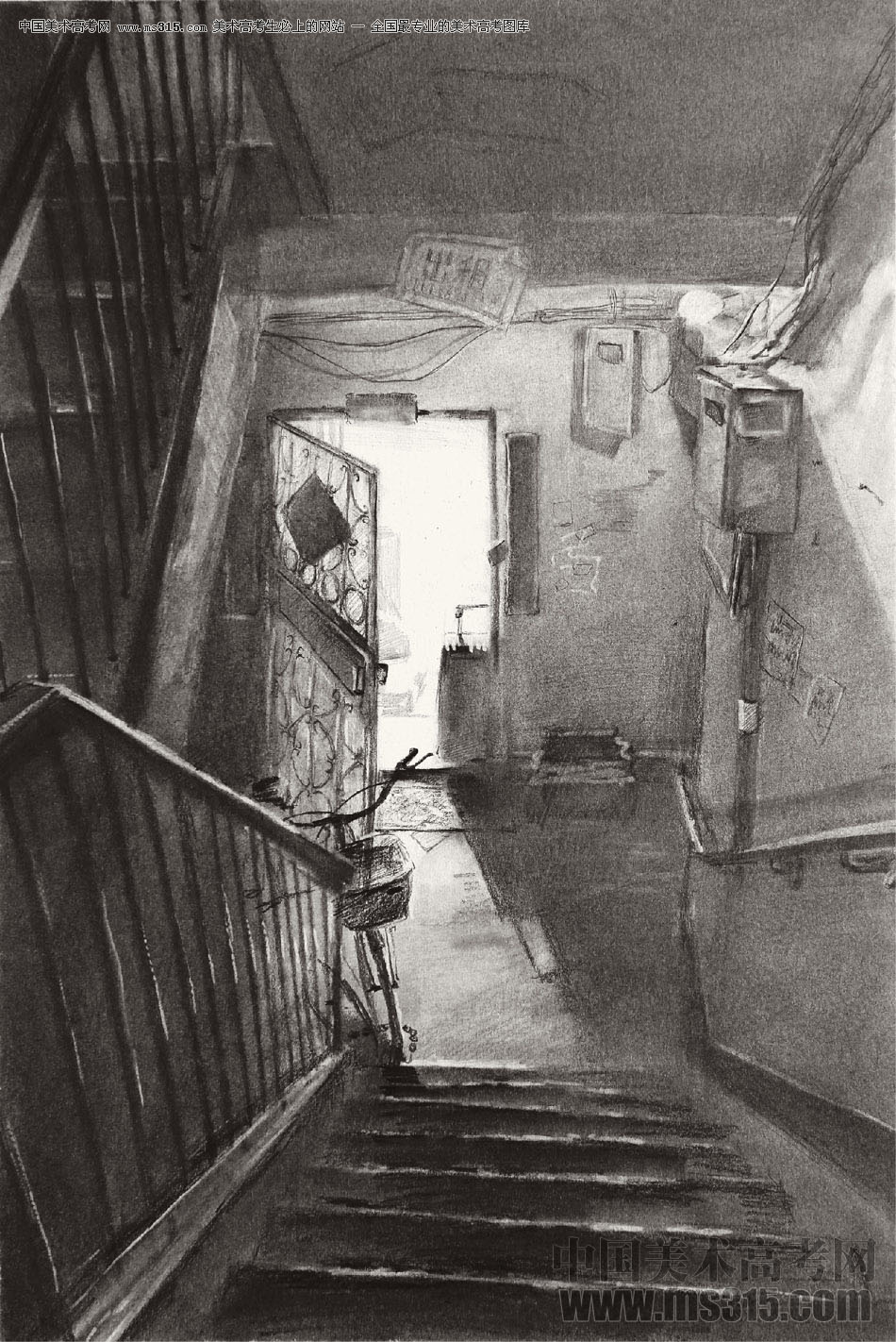 北京博艺画室清华素描展示4