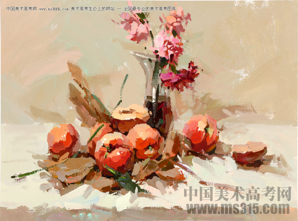 北京博艺画室色彩静物作品展示7