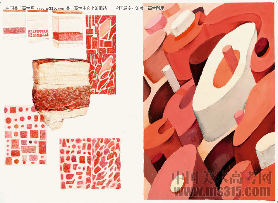 北京博艺画室设计作品展示2