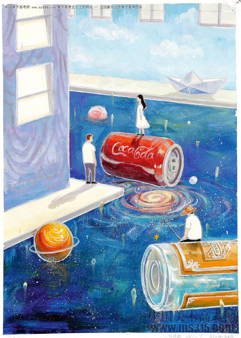 北京博艺画室设计作品展示8