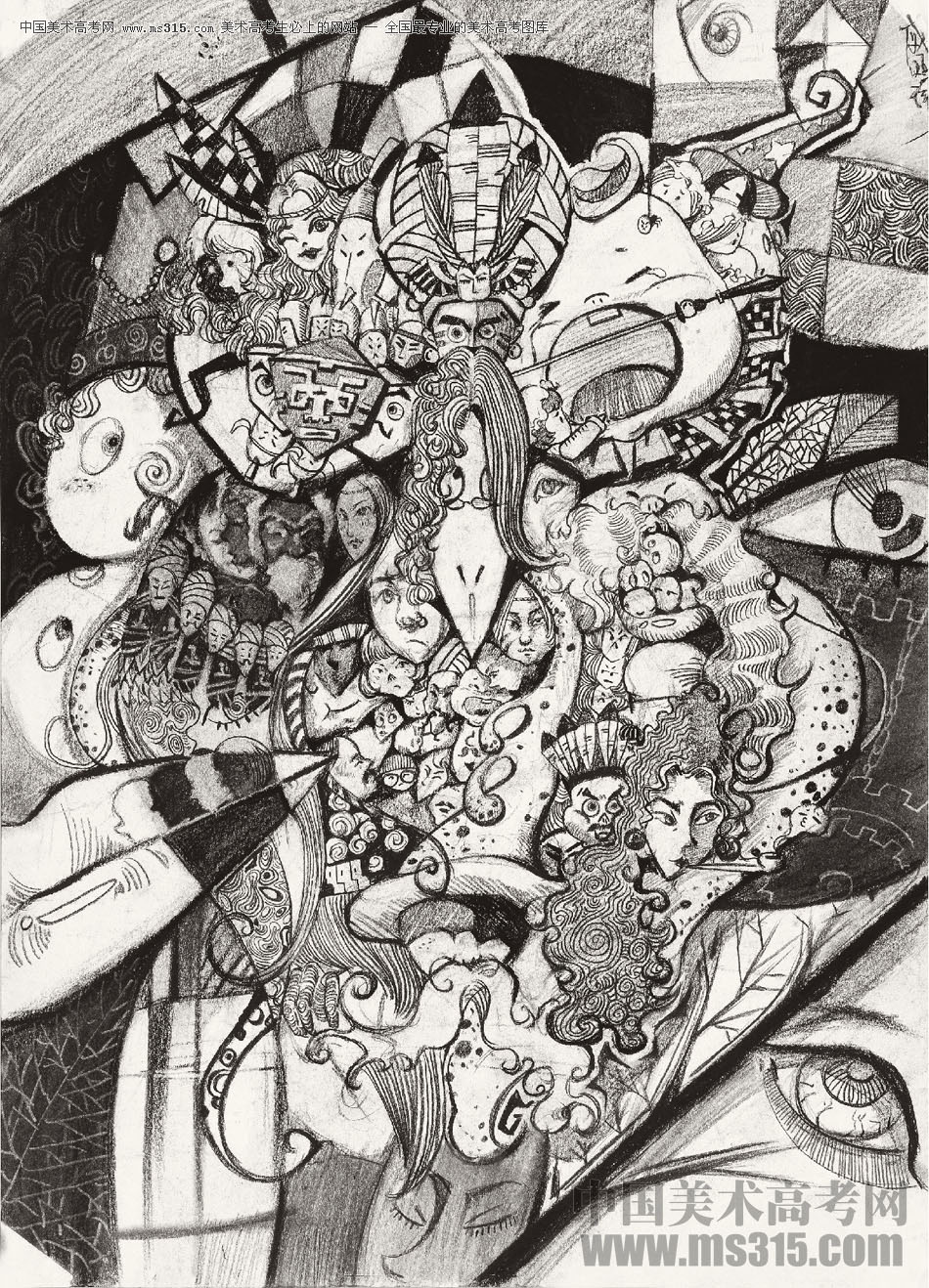 北京博艺画室设计作品展示13