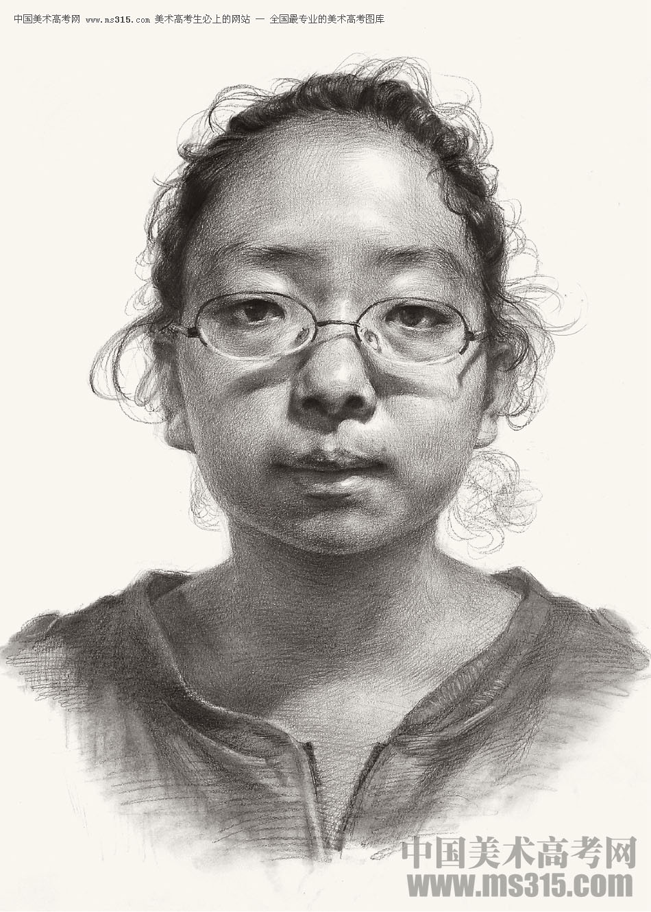 北京博艺画室素描人像1