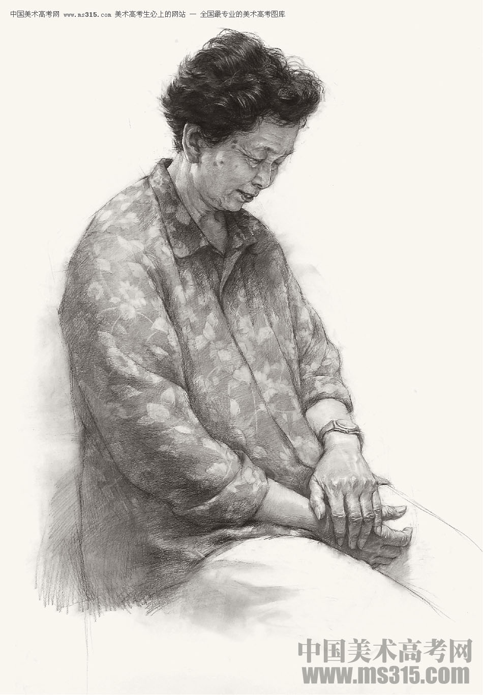 北京博艺画室素描人像6